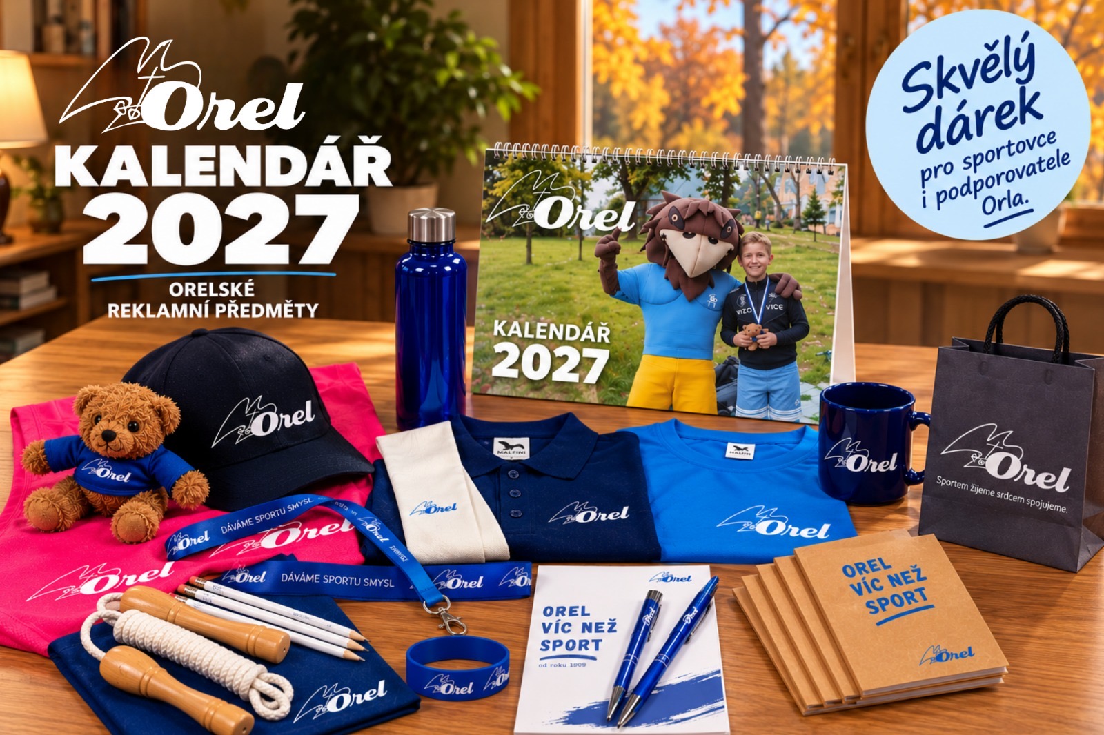 Kalendář 2027 a odměny do soutěží